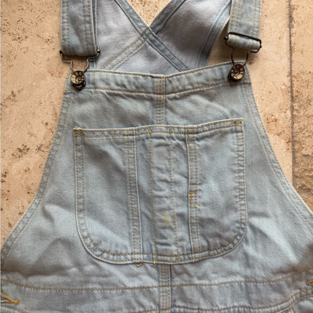 Urban Outfitters Light Blue Denim Overalls